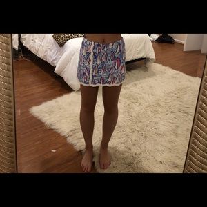 lily pulitzer skirt:)!